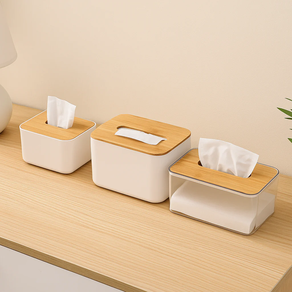 Modern Acrylic Tissue Case with Eco-Friendly - Image 3