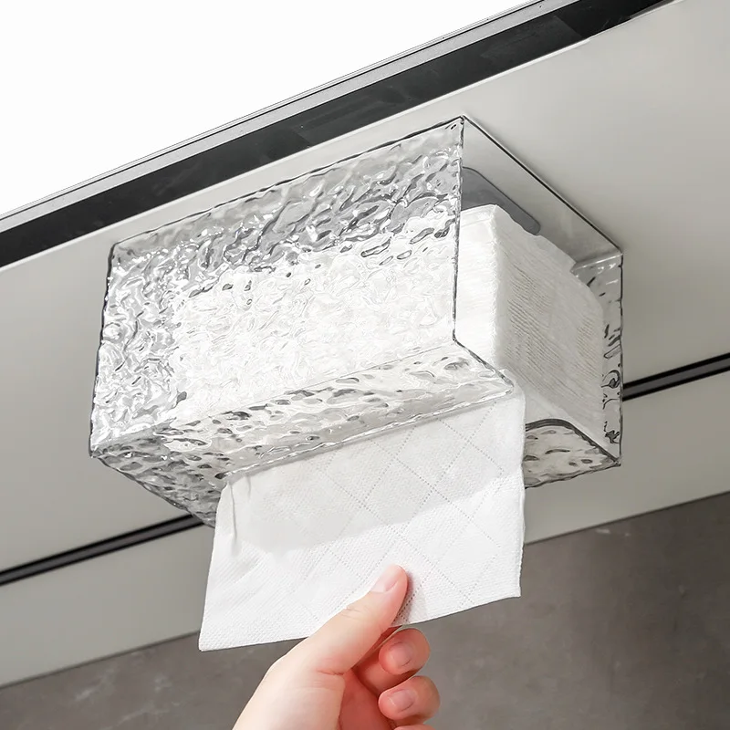 Wall-Mounted Bathroom ✅Tissue Box – Glacier Style Design📦 - Image 4